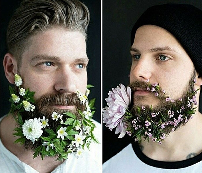 Featured image of post Man With Flowers In Beard