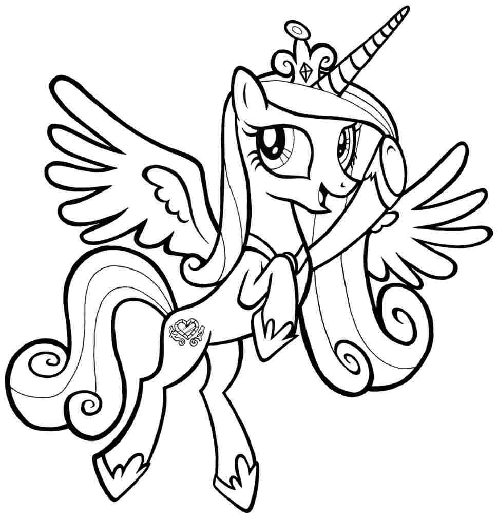 Featured image of post My Little Pony Princess Cadence Coloring Pages
